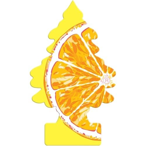 Little Trees Sliced Air Freshener (Pack of 3) | Fresh Citrus Fragrance | Iconic Tree Hanging Design | For Car, Home, Wardrobe | Imported from USA - Image 1