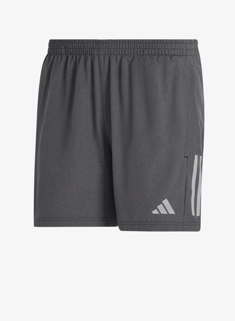 Adidas Own The Run Heather Shorts