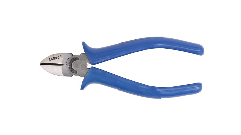 ACHRO Complete Plier Set, 8 Inch Combination Plier, 6 Inch Long Nose, 6 Inch Diagonal Cutting plier/Set of 3 Pieces/Cutting Player | Cutting plier | Combination Plier Tools (Blue) - Image 4