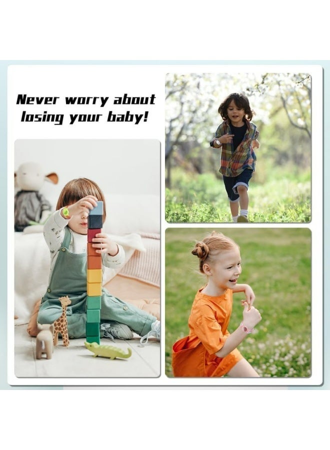 2 Pack Kids Wristbands, Kids Bracelet Compatible with Apple AirTag, Nylon Strap Tracker Cassette Holder Accessories for Toddlers Adults, Adjustable Anti-Lost - Image 5