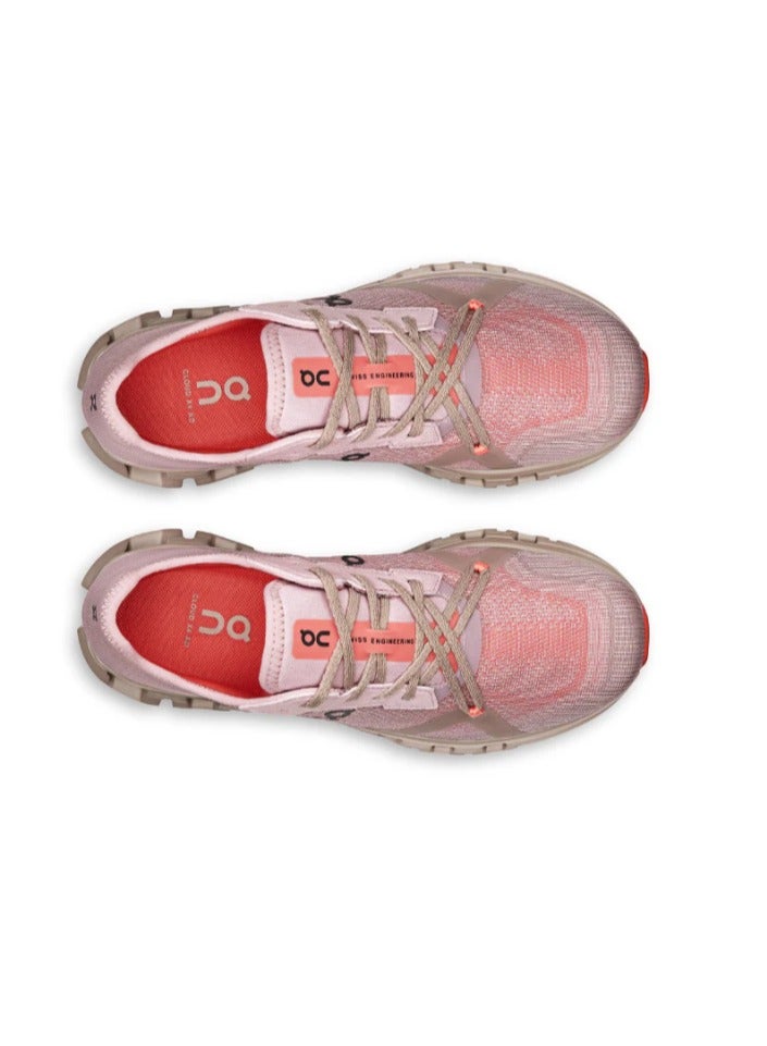 On Cloud X 4 AD – Lightweight Training & Running Shoes – Mauve Salmon Edition - Image 5