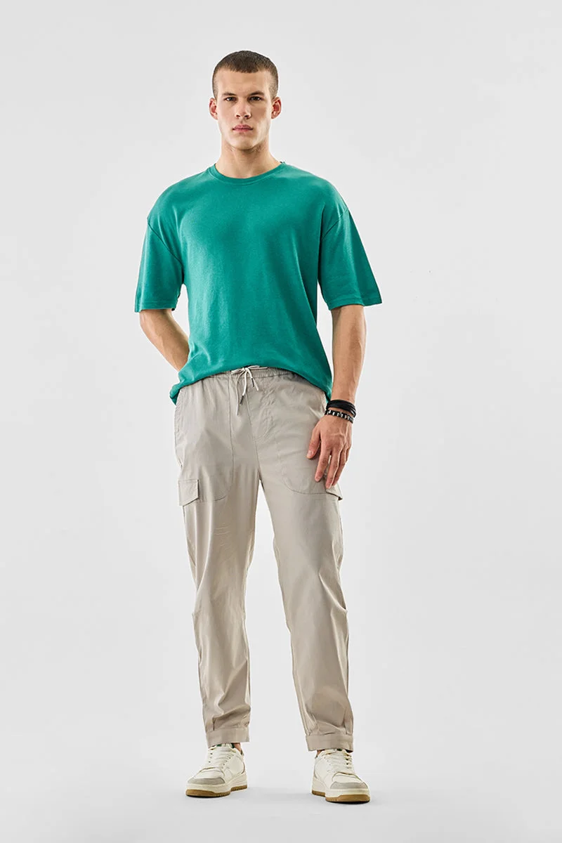 SNITCH بنطلون رياضي بقصة عادية وأساور قابلة للتعديل