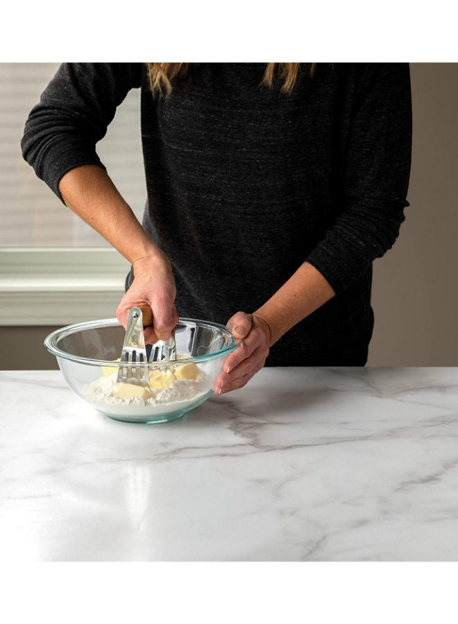 NORDICWARE Nordic Ware Brush Pastry Blender with Beechwood Handle - Image 2