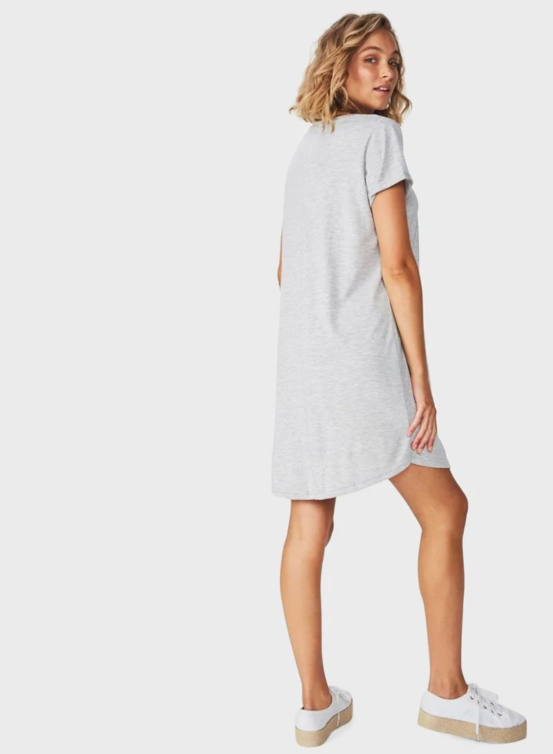 Cotton On T-Shirts Midi Dress