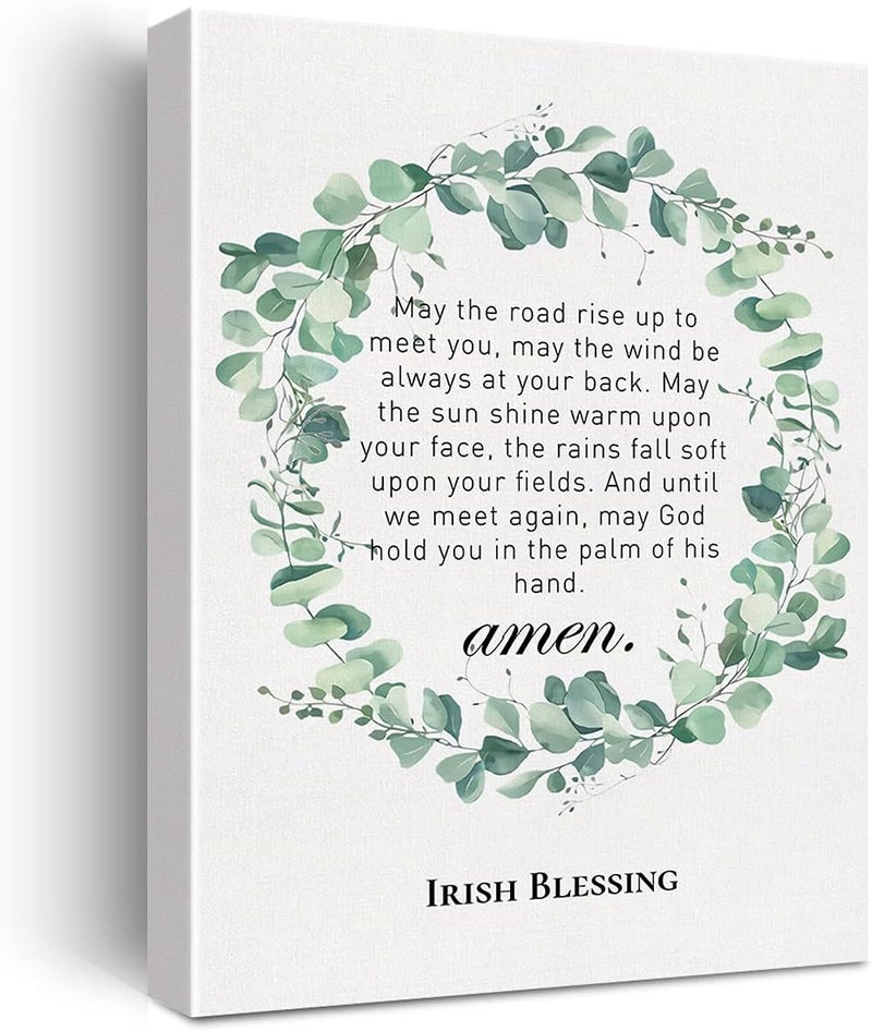 JerLoe Irish Blessing Canvas Wall Art - Image 1