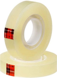Scotch  Scotch Cello Tape 500 Yellowish 8 Rolls 18mmx33m 