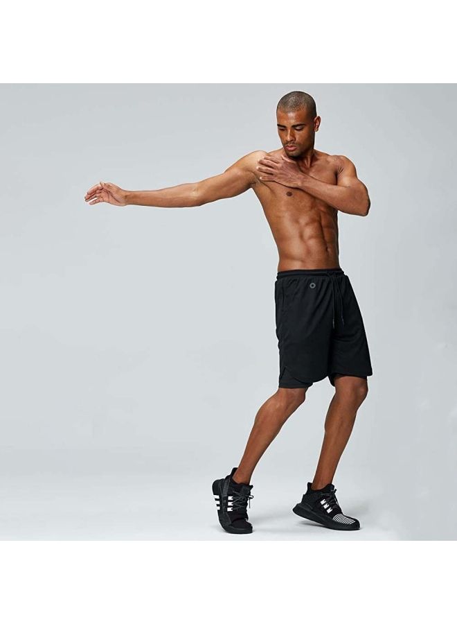 NIBEMINENT Workout Running And Gym Shorts XL - Image 4