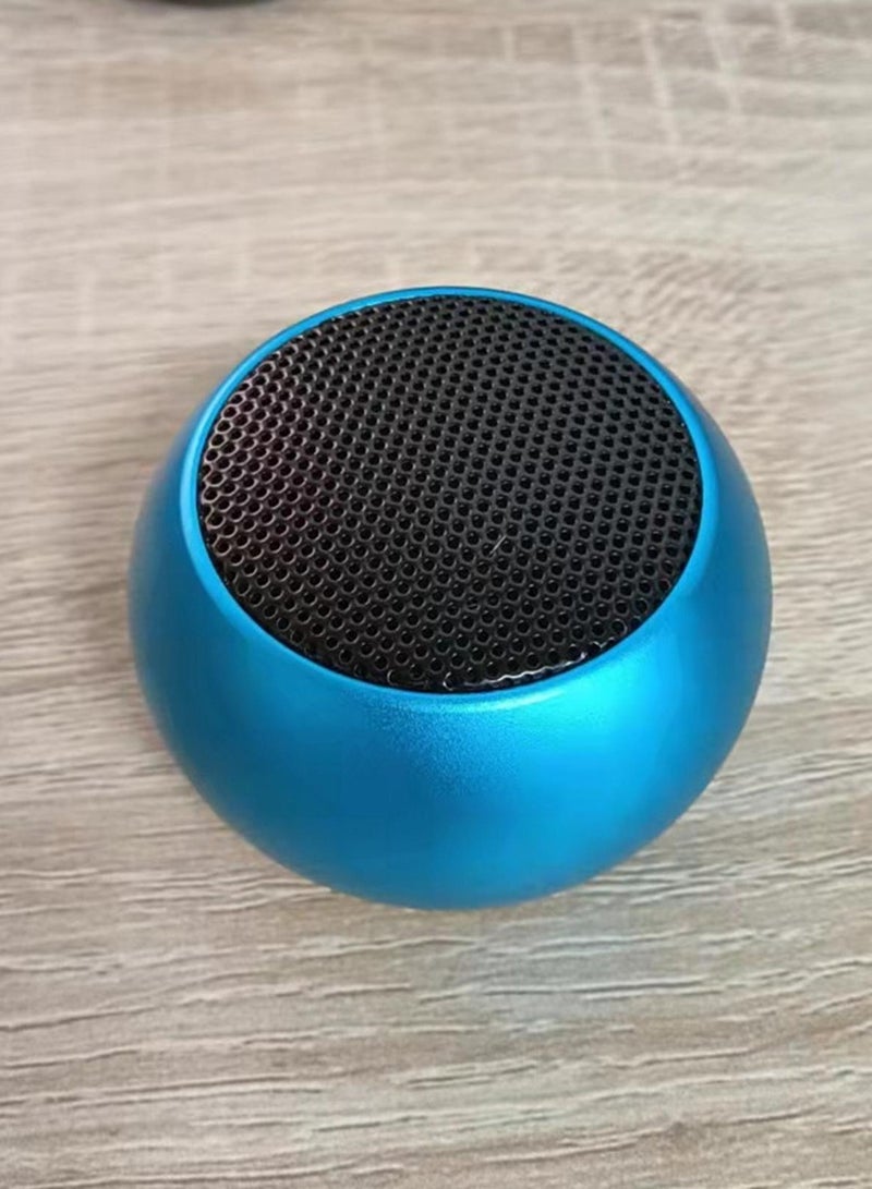 Compact Wireless Bluetooth Speaker – Travel-Friendly with Clear Sound Blue - Image 2