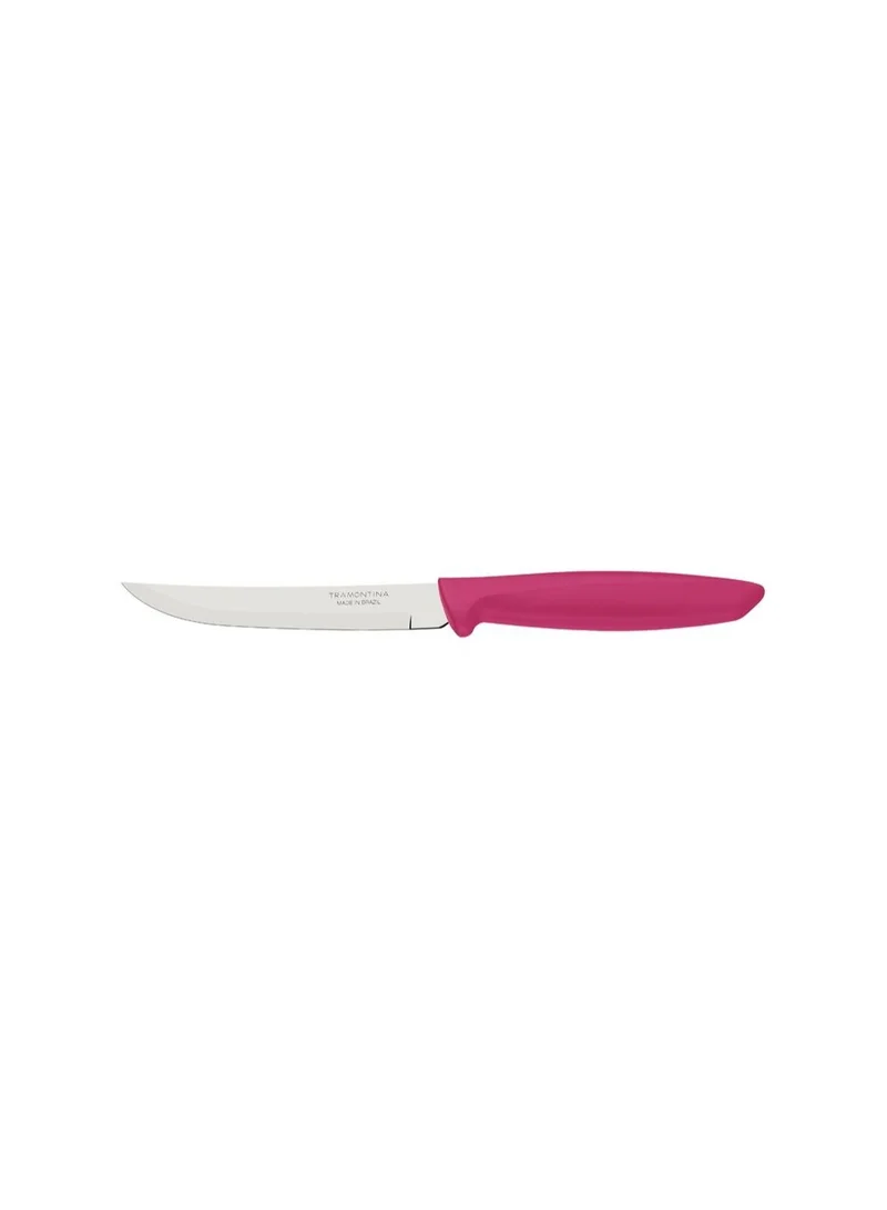 TRAMONTINA Tramontina Plenus 5 Inches Fruit Knife with Stainless Steel Blade and Pink Polypropylene Handle