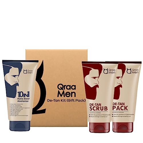 QRAA De-Tan Kit (Value Pack), 320 g (Pack of 3) - Image 1