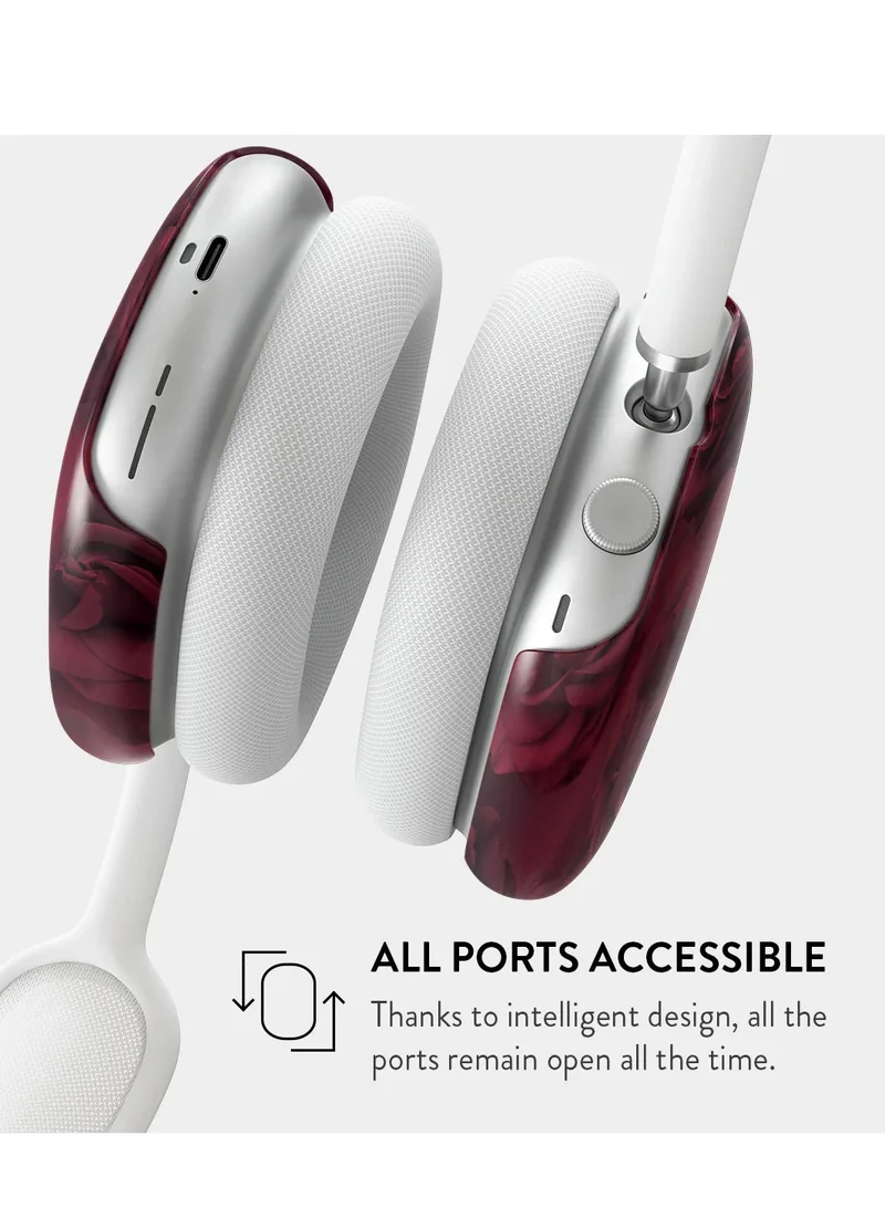BURGA BURGA Airpods Max Case Compatible with Hard Shell Silicone Protective Case Femme Fatale
