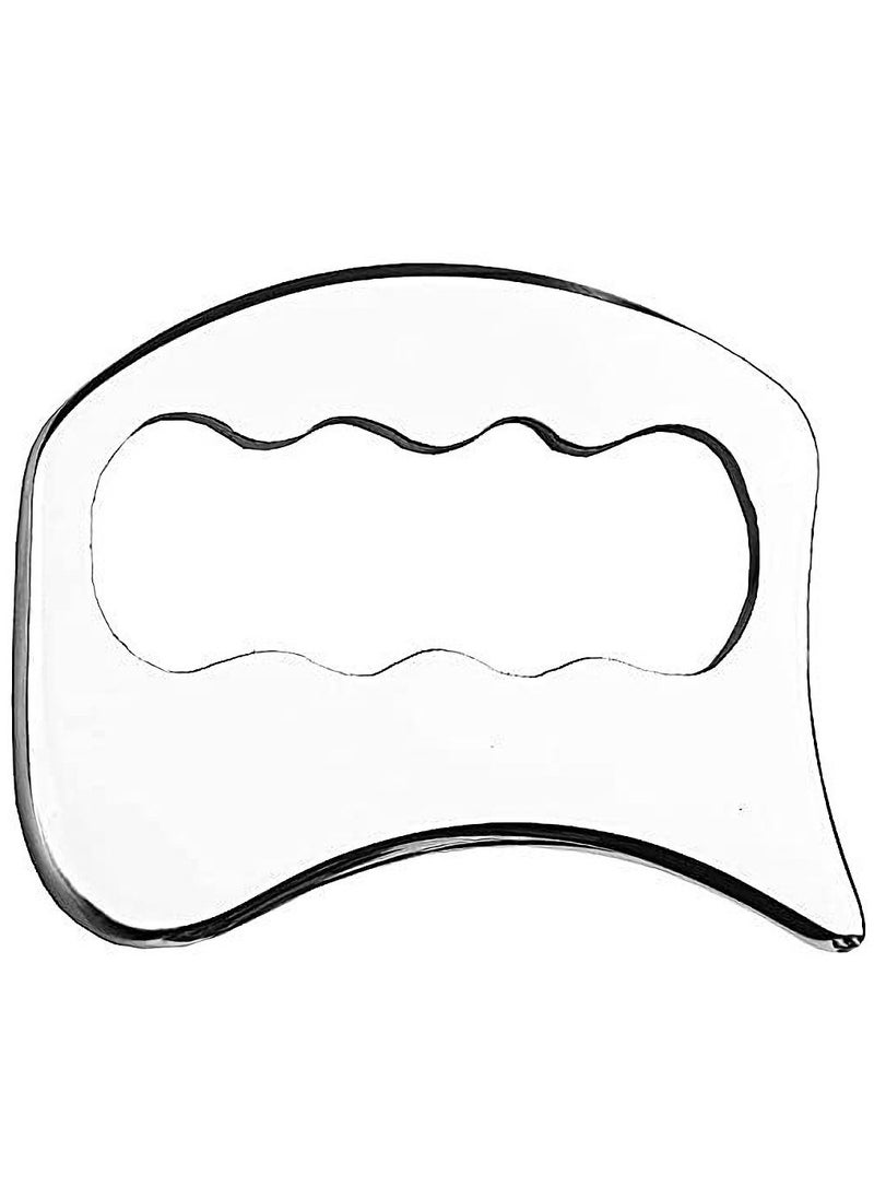 Captaintech Stainless Steel Gua Sha Tools,Massage Scraping Tool for Soft Tissue Mobilization,Physical Therapy for Back,Legs,Arms  - Image 1