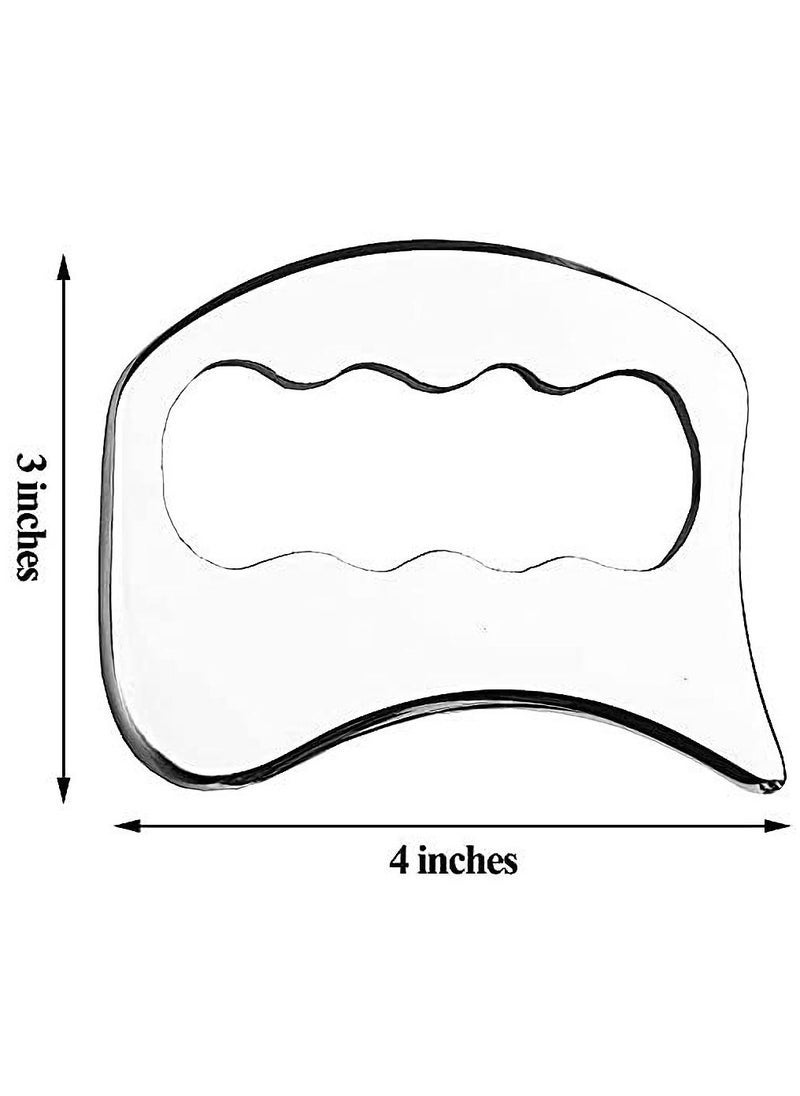 Captaintech Stainless Steel Gua Sha Tools,Massage Scraping Tool for Soft Tissue Mobilization,Physical Therapy for Back,Legs,Arms  - Image 5