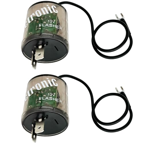 irhapsody 2-pin 12vdc LED Flasher Relays with Ground Wire, Pack of 2 - Image 5