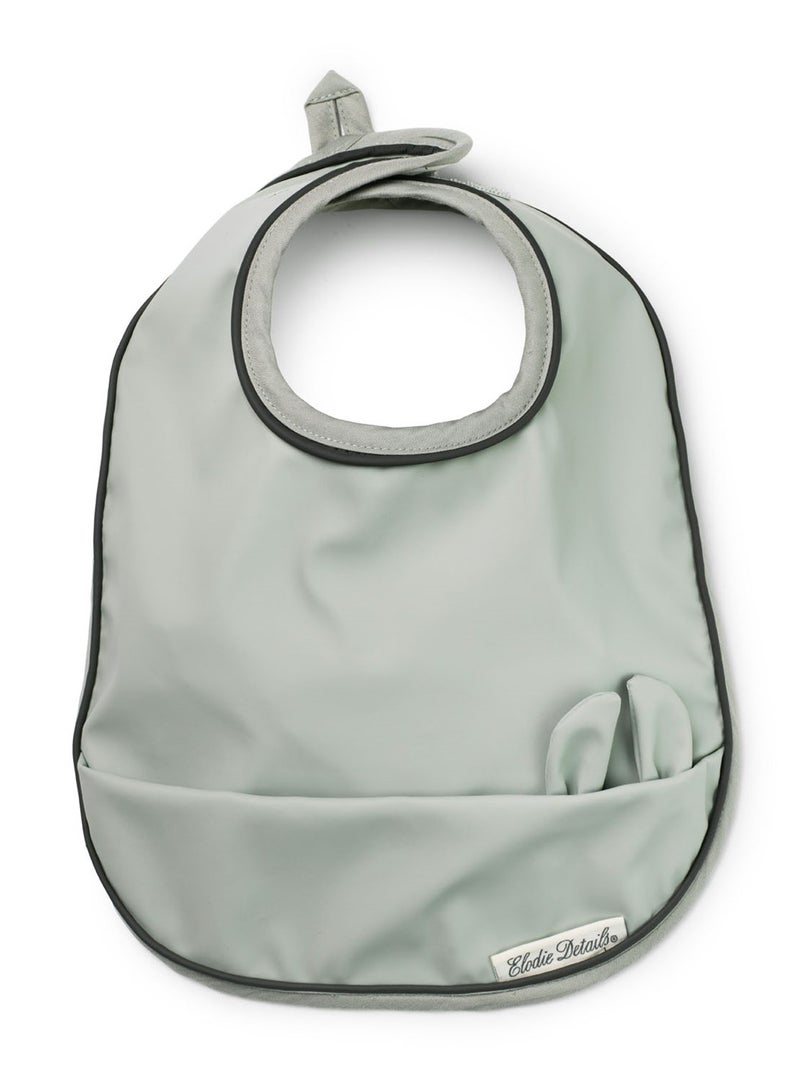 Elli Junior Elodie Details-Baby Bib-Mineral Green - Image 1