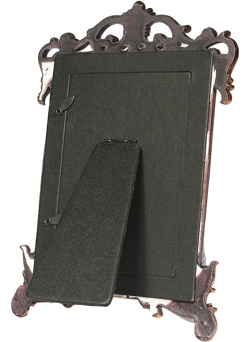 kilofly kilofly Vintage Table Top Decor Wedding Photo Picture Frame 4x6 inch  - Image 2