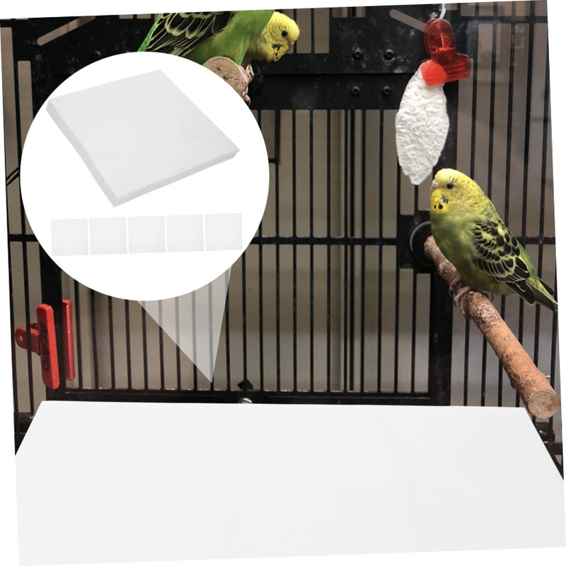 100 Pcs Bird Cage Paper Liner Pads Cage Liner For Small Animals Hamsters - Image 3