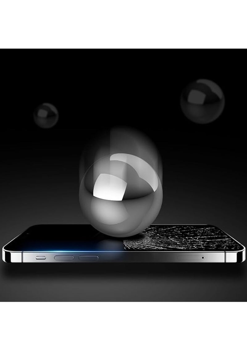 ELTRAZONE Tempered Glass Screen Protector for iPhone 16 Pro – Full Glue, Edge-to-Edge Protection - Image 2