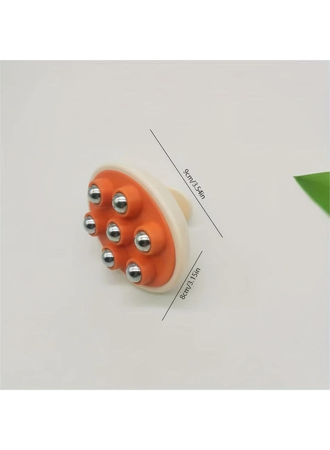 Multi Color Seven Roller Ball Hand Massager Full Body Relax Muscles Simple Practical - Image 3