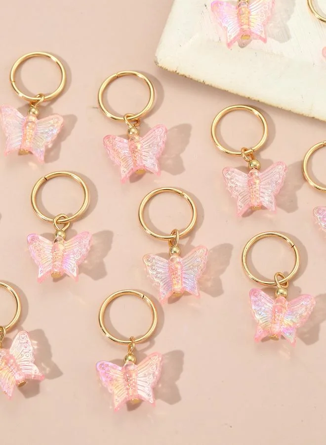 تايك تو Set of 12 - Butterfly Hair Charms