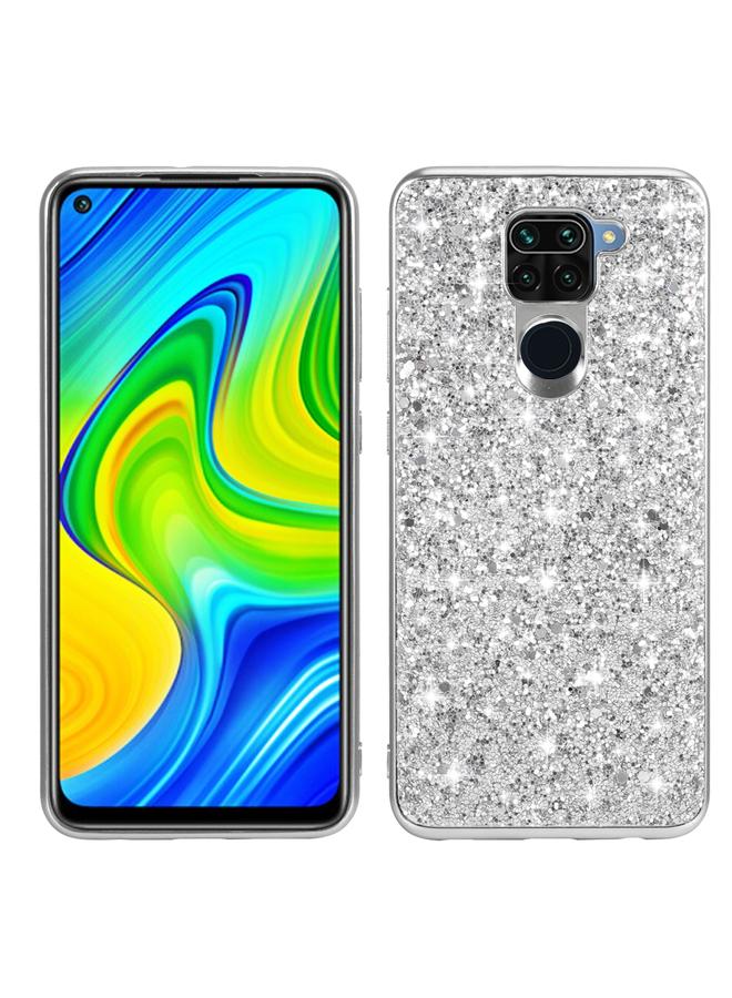 The Bros Case For Xiaomi Redmi Note 9 / 10X 4G Glitter Powder Shockproof TPU Protective Case