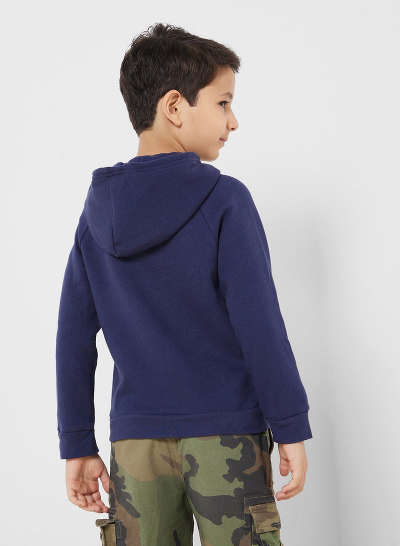 UNDER ARMOUR Boys' Rival Fleece Hoodie - Image 2
