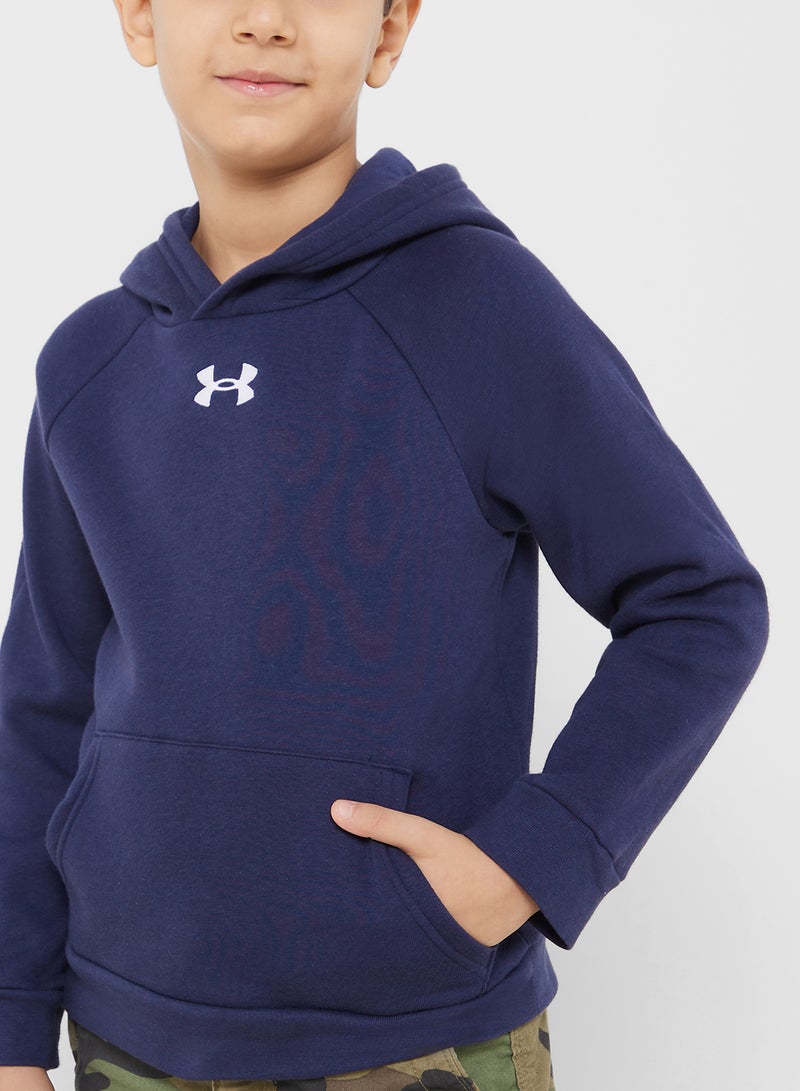 UNDER ARMOUR Boys' Rival Fleece Hoodie - Image 3