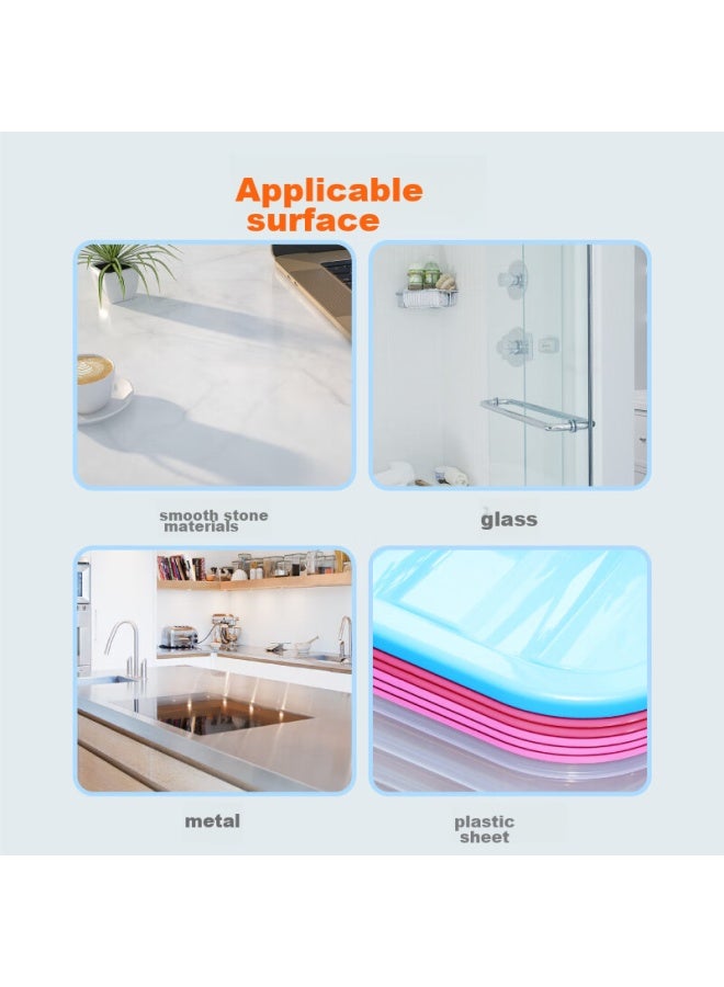 دي اس بي Dsb Invisible Nano شريط لاصق مزدوج الوجه، لاصق شفاف قوي مقاوم للماء، 30mm*1m، شريط لاصق مزدوج الوجه لتثبيت عبارات رأس السنة، ملصقات تسلق جدار خفية، 1 لفة - Image 3