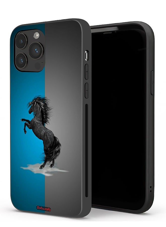 Tolwak Apple iPhone 13 Pro Max Protective Case Horse Art - Image 1