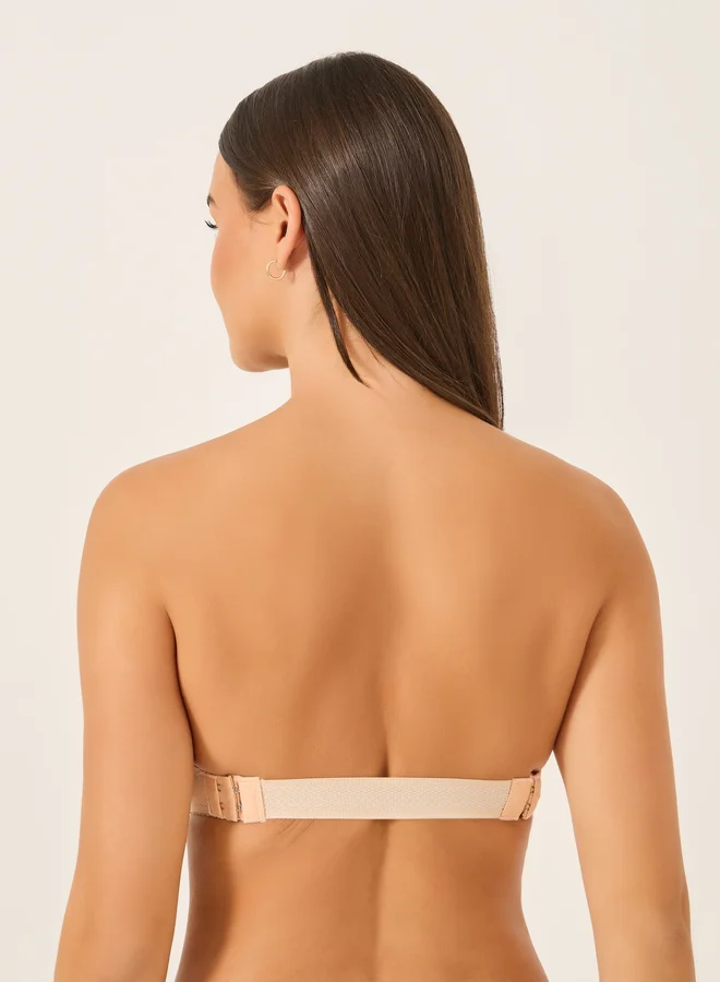 تايك تو حمالة صدر سلكية مبطنة بدون حمالات قطعتين