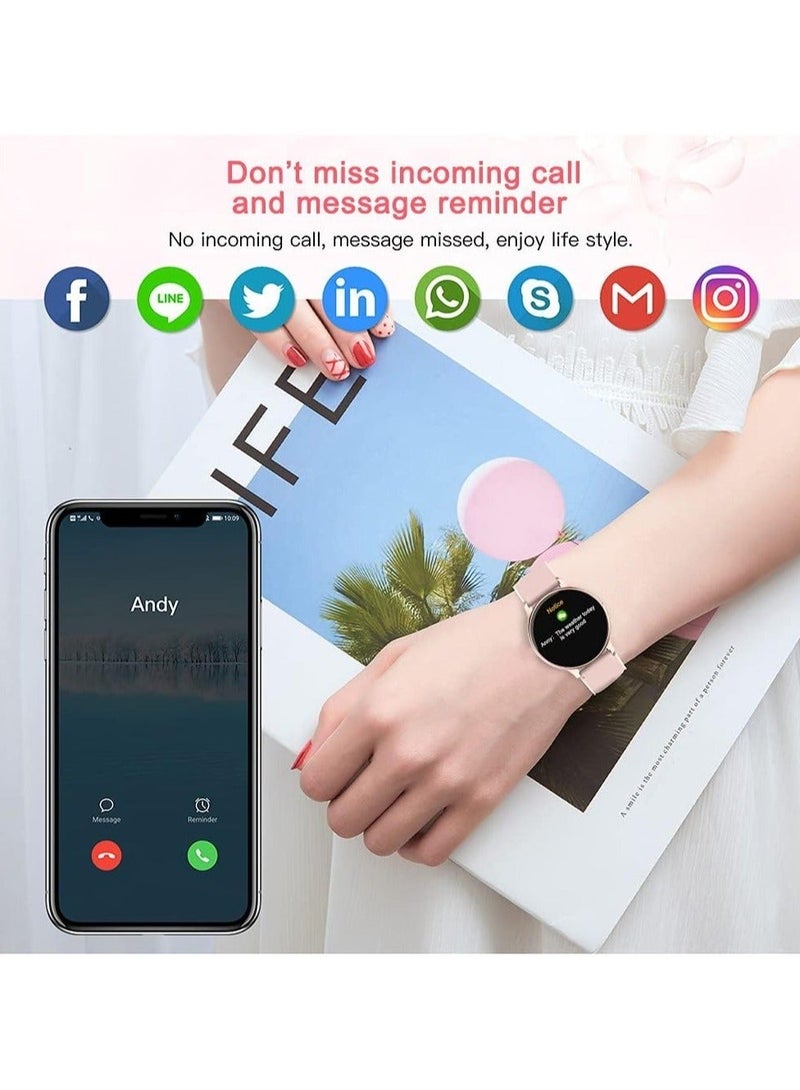 SNW Smart Watch Women's Waterproof Brages EC G Heart Rate Monitor Sleep Monitoring Smart Watch - Image 3