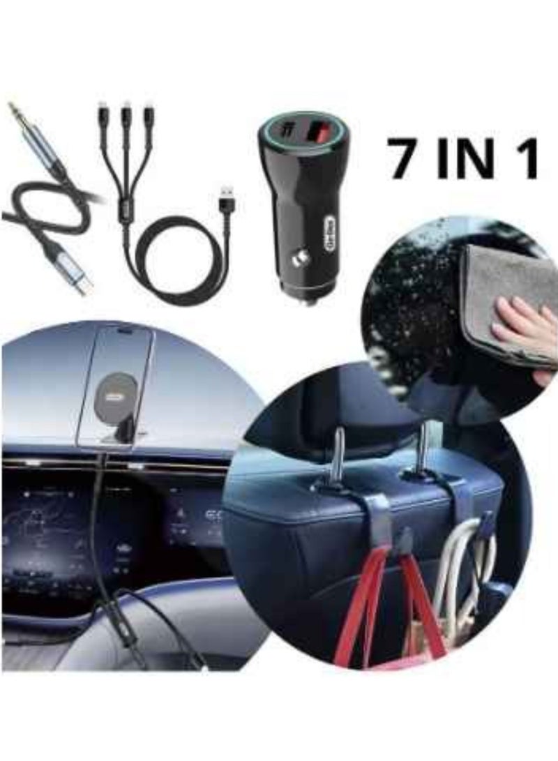 ELTRAZONE Go-Des 7 in 1 Car Phone Accessories - Image 1