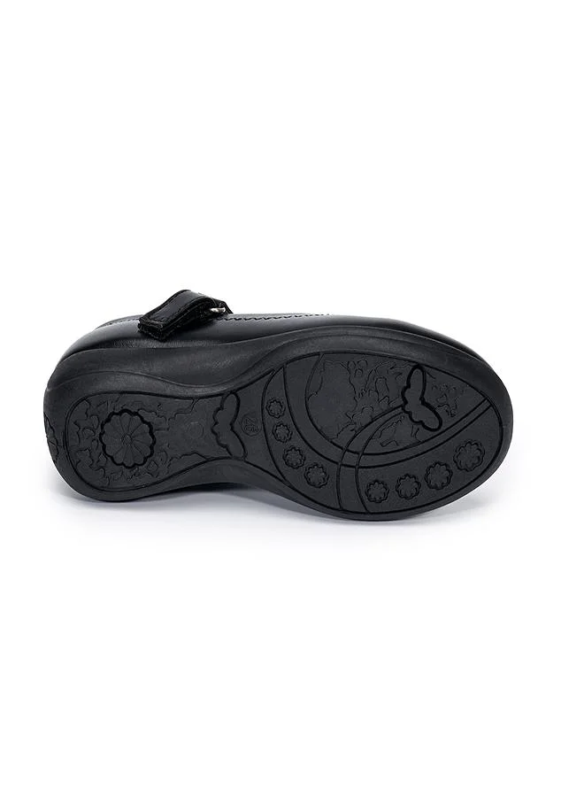 babyqlo Plain Black Girls Mary Jane School Shoes