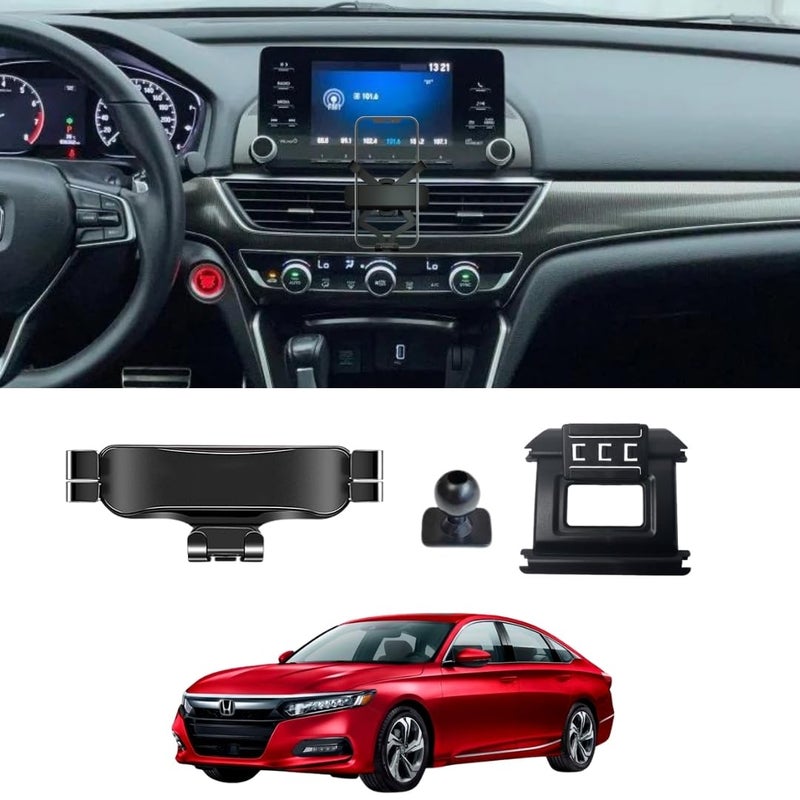 TRX AUTO Phone Holder Mount With Gravity Phone Holder For Honda Accord 2018 To 2022 | Honda Accord Accessories | Accord Mobile Phone Holder - Image 1