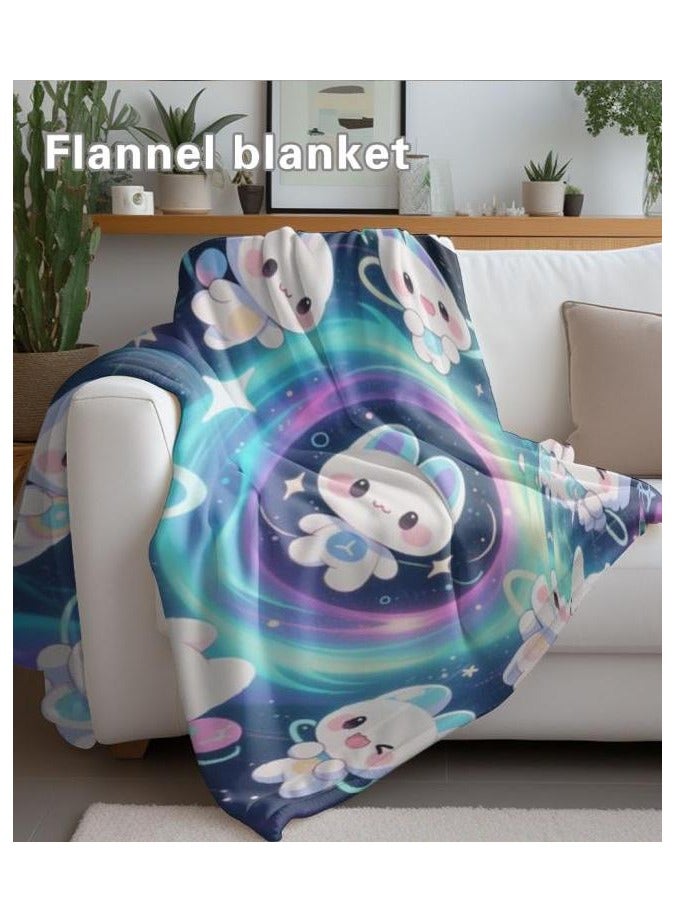 general Flannel thin blanket (warm and comfortable, suitable for sleep, gaming, dust removal and sandproof) 150cm*200cm - 474 - Image 5