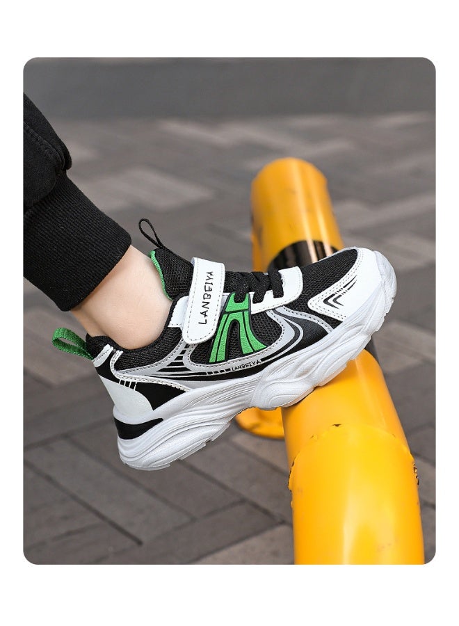 NIBEMINENT Boys Sneakers  Mesh Stitch  Breathable Comfortable Kids Shoes Running Sports Children Sneakers - Image 2