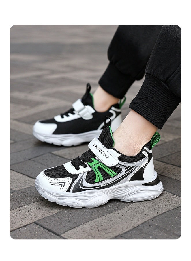 NIBEMINENT Boys Sneakers  Mesh Stitch  Breathable Comfortable Kids Shoes Running Sports Children Sneakers - Image 3