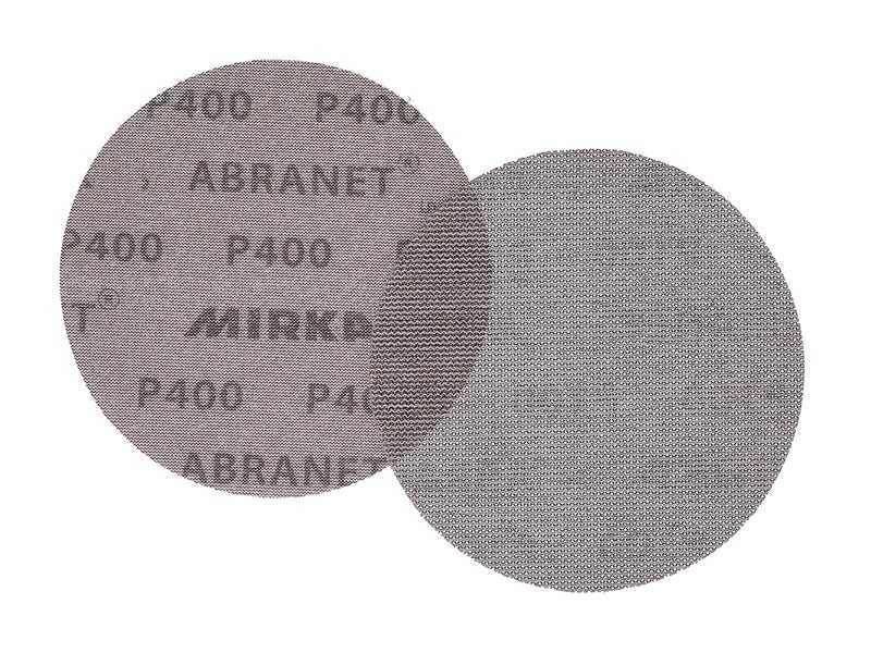 Mirka Abranet Net Disc / 6 inch/Grit 400 / Sandpaper Sanding Discs Hook and Loop/Dust-Free Sanding / 50 pcs / ‎9A-241-400 - Image 3