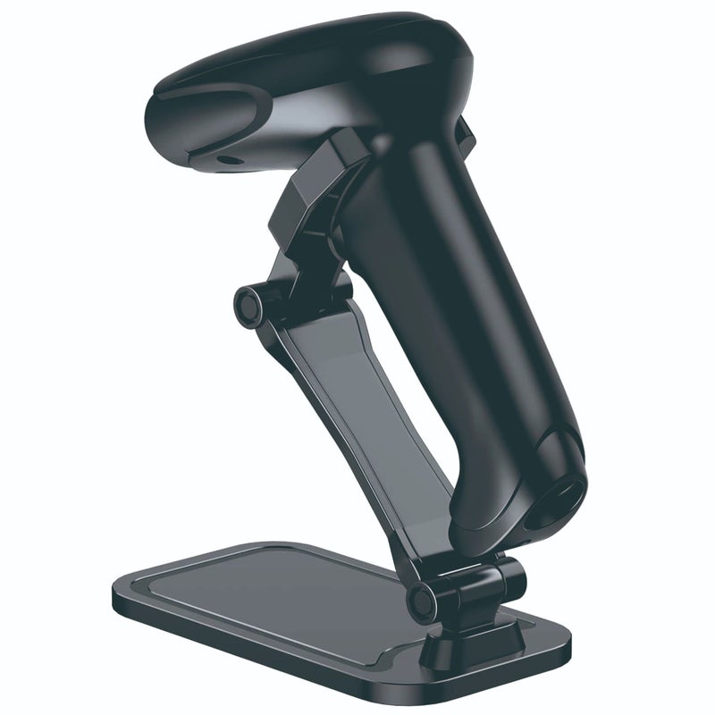 Universal Barcode Scanner Stand Hands Free Scanning Cradle Holder Adjustable Angle Height Desk Support Base - Image 5