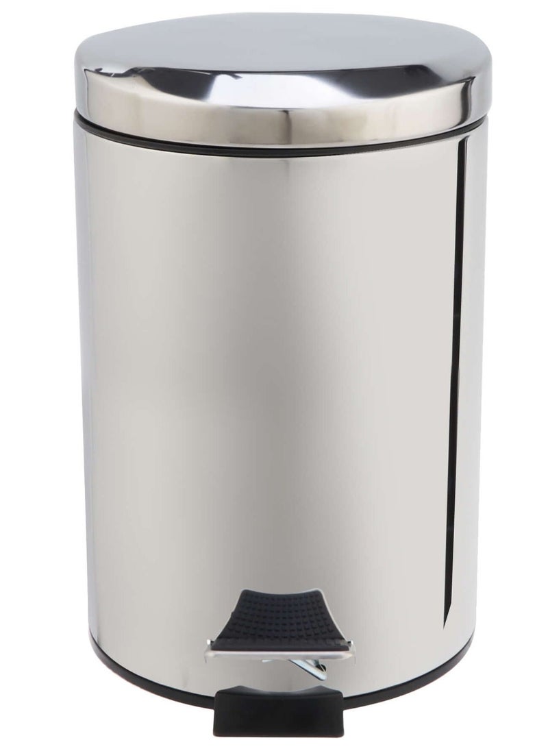 hygic Glossy Design Stainless Steel Pedal Bin 5 Liters  - Image 4