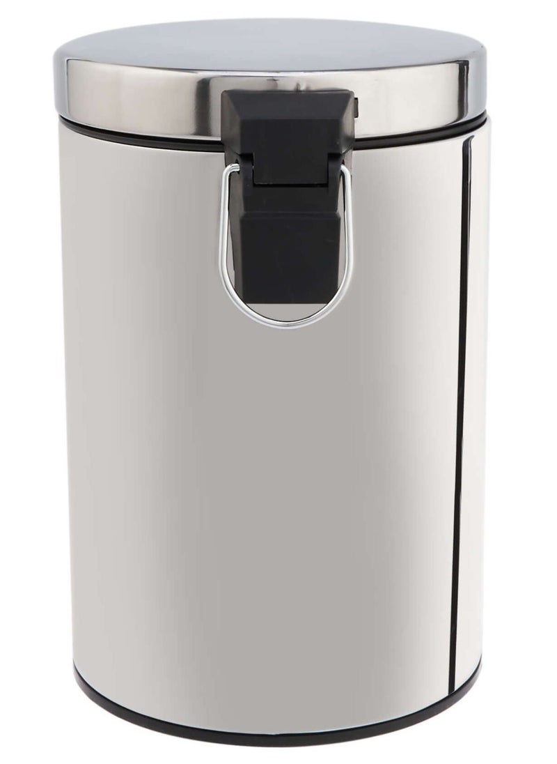 hygic Glossy Design Stainless Steel Pedal Bin 5 Liters  - Image 5