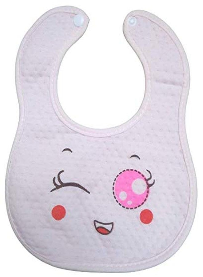 Lappu Baby Button Bibs/Apron Cute Multi Print|with Tich Button| Waterproof Bib Set (Pack Of 3) - Image 4