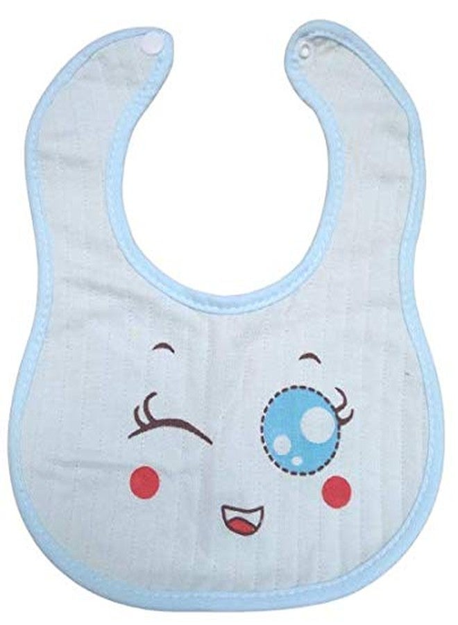 Lappu Baby Button Bibs/Apron Cute Multi Print|with Tich Button| Waterproof Bib Set (Pack Of 3) - Image 3