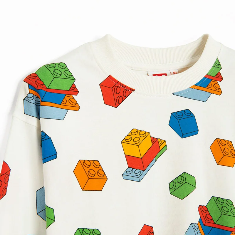 Cool Club by SMYK WHITE COTTON SWEATSHIRT