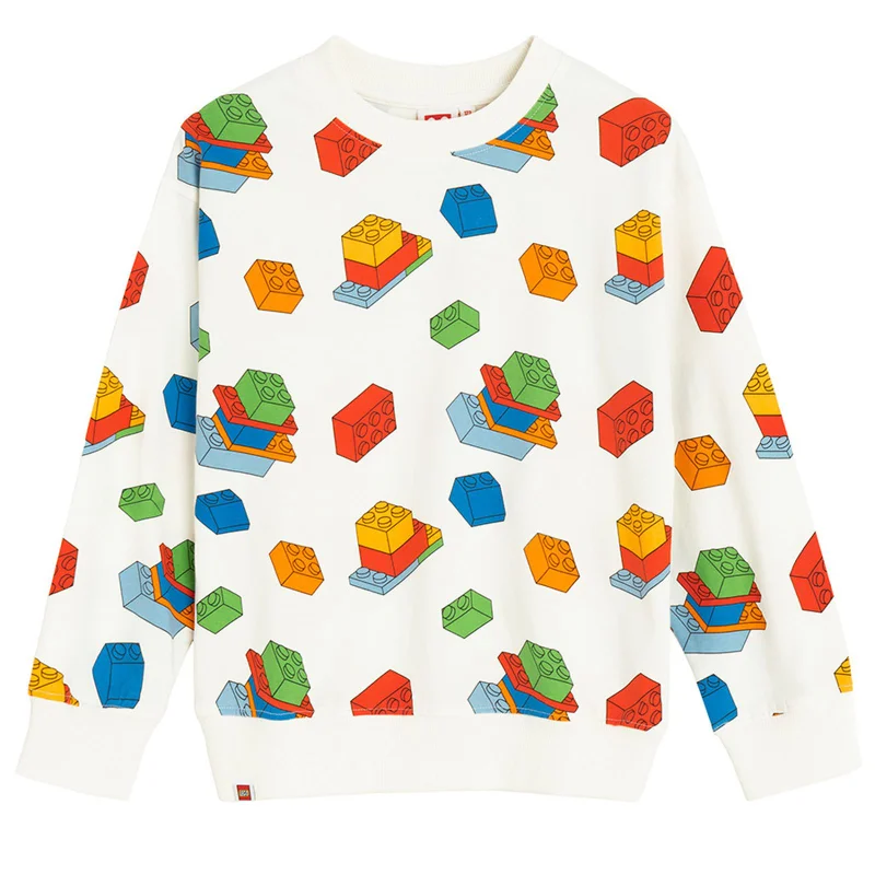 Cool Club by SMYK WHITE COTTON SWEATSHIRT