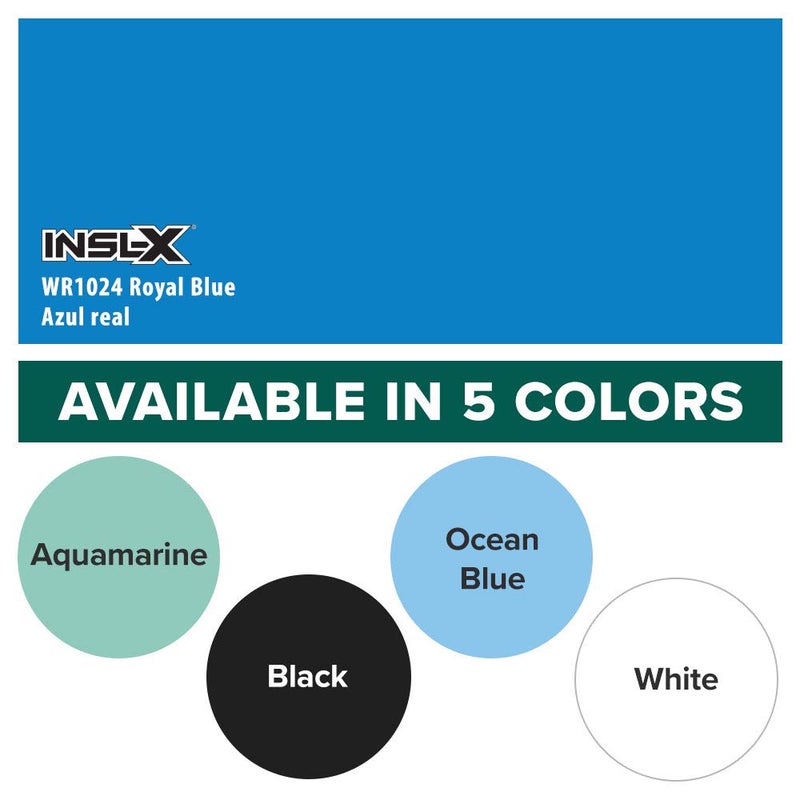 INSL-X Waterborne, Semi-Gloss Acrylic Pool Paint, Royal Blue, 1 Gallon - Image 2