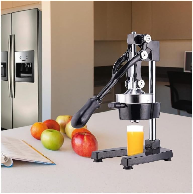 LIMOS CitrUS Juicer Hand Press Manual Fruit Juice Squeezer Orange Lemon Pomegranate Black - Image 2