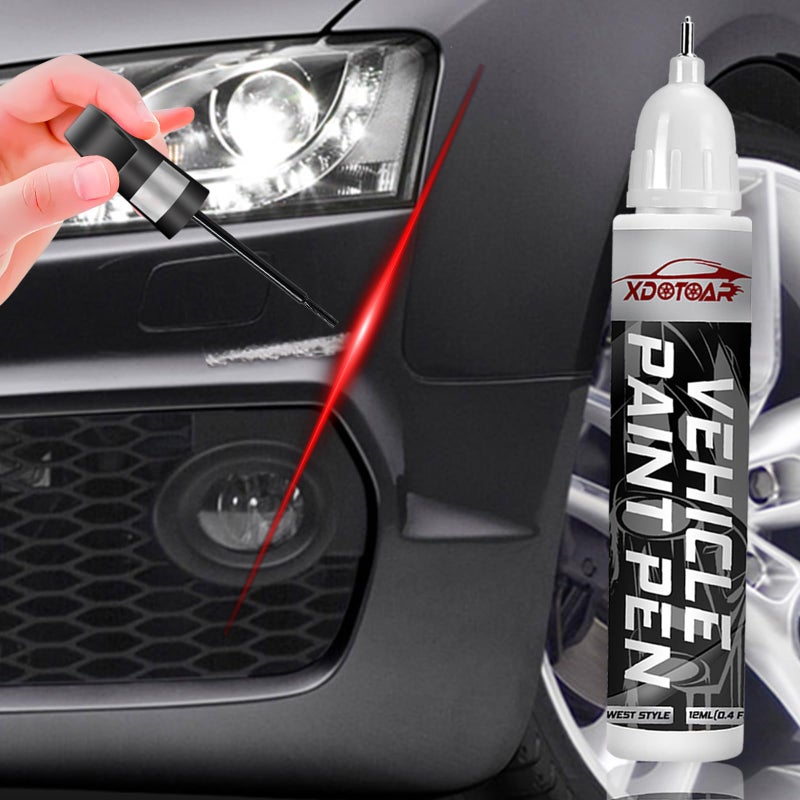 xdotoar Matte Black Touch Up Paint for Cars Universal and Color Accurate Automotive Scratch Repair Pen Lasting Auto Scratch Remover Quick Drying Weather Resistant Easy to Use Versatile Use - Image 3