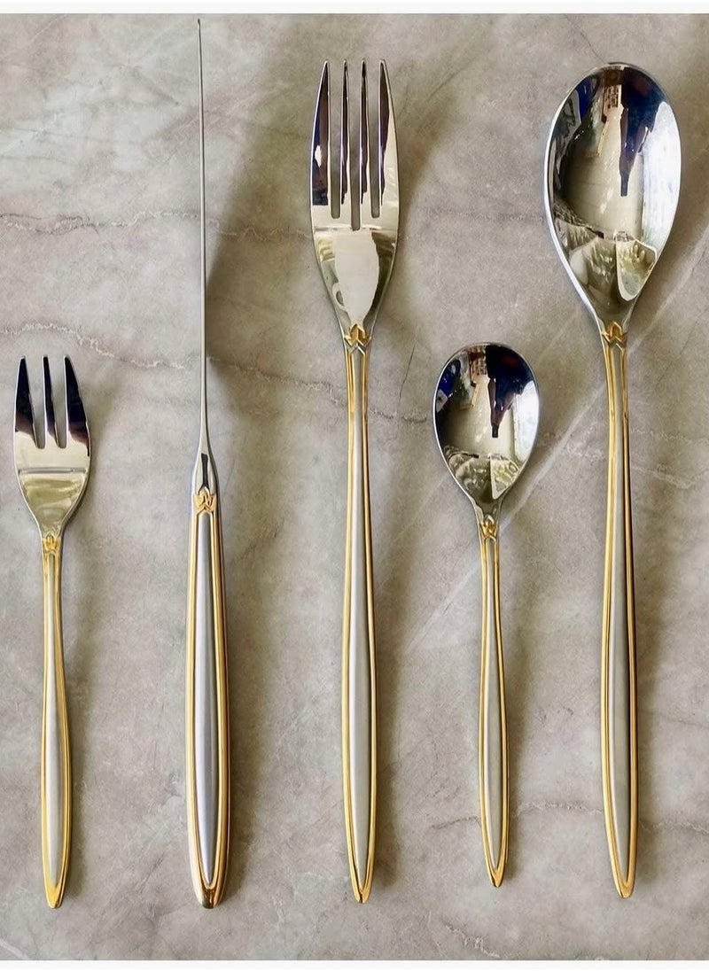 Arshia Stainless Steel Cutlery Set, 30-42-86 Pieces - pzsku/Z42682164D12C6BEB3A2FZ/45/_/1737922597/92fb2a82-6c1f-4159-9882-7dae8d7ae897