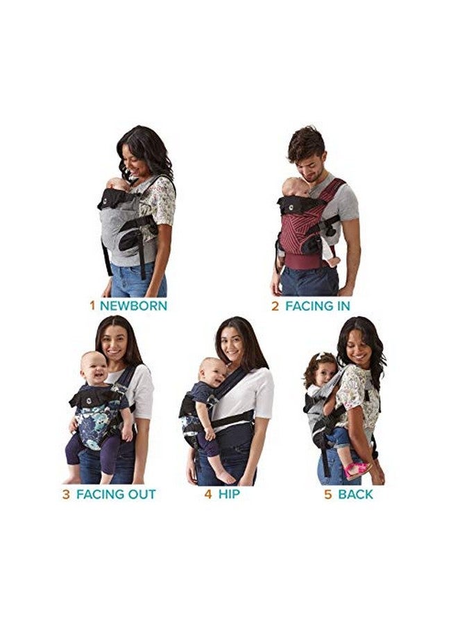 Contours حمالة أطفال كونتورز جيرني 5 وضعيات، تو twilight bloom - Image 5